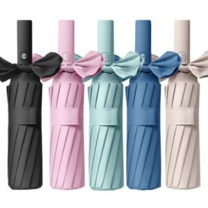 우산 판촉물 – 마카롱 3단자동우산 살대 8k 12k