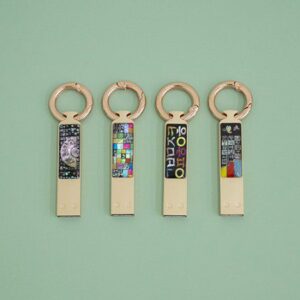 나빌레라 LED 자개 스틱 USB제작 32G (한글문양)