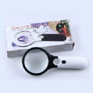 에코라이프 LED 조명 어르신 휴대용 독서 확대경 돋보기 홍보물제작 CA877