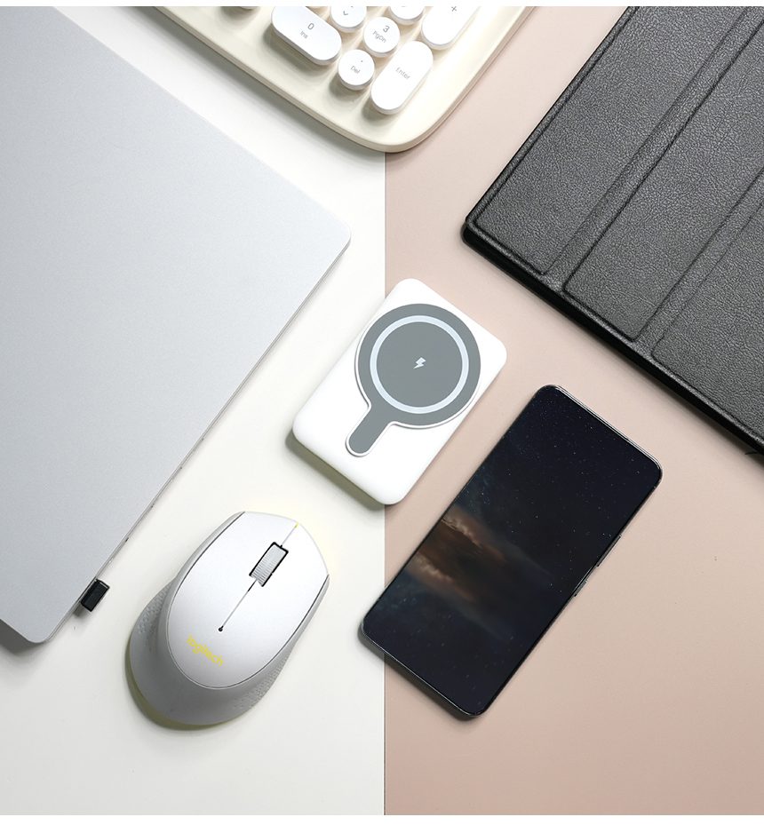 슈퍼파워 20W 맥세이프 고속충전 보조배터리판촉물 5000mAh 상세이미지 8