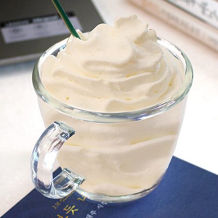 키친필 라떼글라스 머그컵 판촉물제작