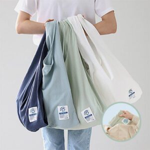 에코백 판촉물 제로웨이스터 리유저블 코튼백_4color