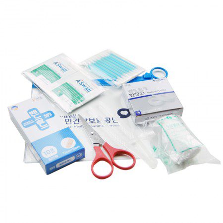 병원판촉물 제작 구급함 메디키트핸디7호 8종