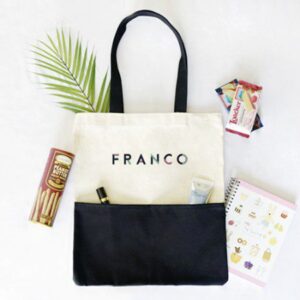 에코백제작 프랑코 슬림 투톤 포켓형