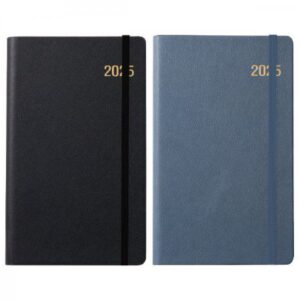 DP 25년 별절 양장 엣지밴드형 회사다이어리제작 코발트,스마트검정