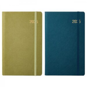 DP별절 양장 엣지 밴드형 다이어리제작 딥올리브,피콕그린