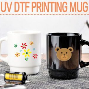 드망즈 UV DTF필름 인쇄 머그컵 레트로세라믹 기념품제작