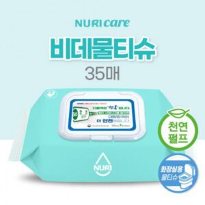 물티슈제작 천연펄프 비데물티슈 35매 캡형