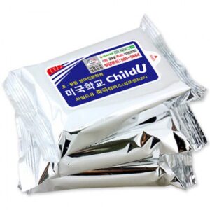 실버 물티슈 판촉물 제작 30매