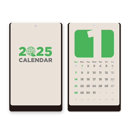 친환경 FSC 얼스팩 벽걸이 캘린더제작 대표이미지