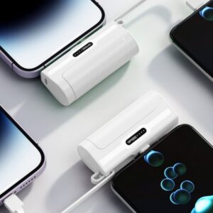 2in1 듀얼 충전 일체형 미니 보조배터리제작 77 x 36 x 26 mm