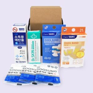 구급함 데일밴드제작 8종세트 병원판촉물