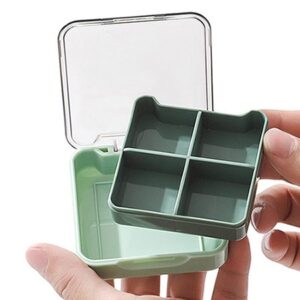 구급함 파스텔 다용도 휴대용 알약케이스 병원판촉물