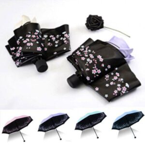 벚꽃 블라썸 UV차단 3단 수동 우산주문제작