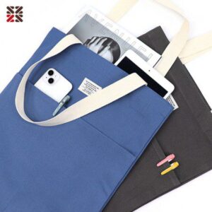 베이직 포켓 에코백 홍보물품제작