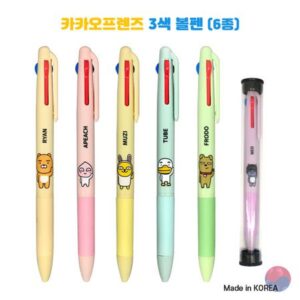 볼펜 각인 카카오프렌즈 3색 볼펜 6종 제작 볼펜 각인 카카오프렌즈 3색 볼펜 6종 제작