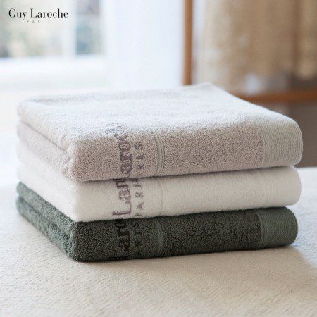 수건답례품 국내산 무한타올 기라로쉬 뱀부 자수 세면타월 190g 대표이미지