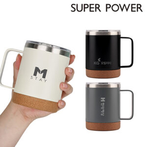슈퍼파워 인피니티 머그컵 진공 텀블러 각인 400ml 기념품제작