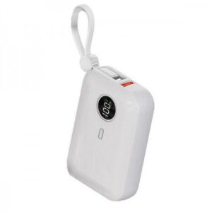 액센 B410 잔량표시 일체형 유선 고속충전 보조배터리제작 10000mAh