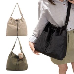 에코백제작 스트링 캐주얼 숄더백