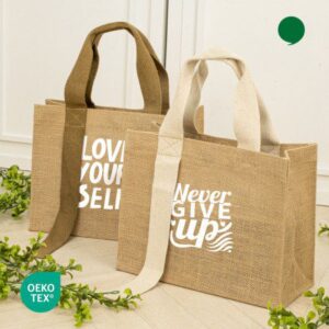 에코백주문제작 오코텍스 인증 쥬트 주리백