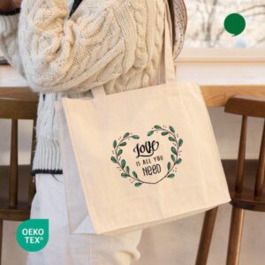 오코텍스인증 달리아 에코백주문제작 36x28cm