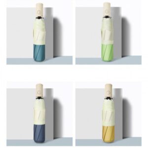 우산제작 달콤 3단 원터치 완전 자동우산 4가지색상