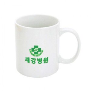 직선백자 머그컵 인쇄 기념품제작
