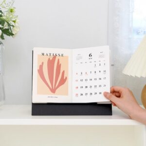 탁상달력 책자형 앙리마티스 250×210 캘린더 제작