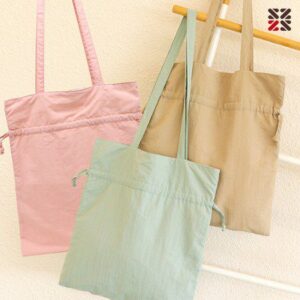 파스텔 스트링 무지 에코백 홍보물품제작