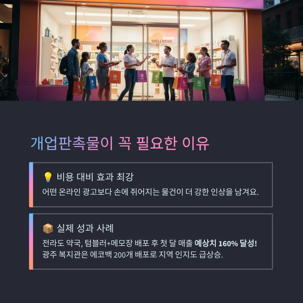 개업판촉물 제작 후기 좋은 쇼핑몰 추천