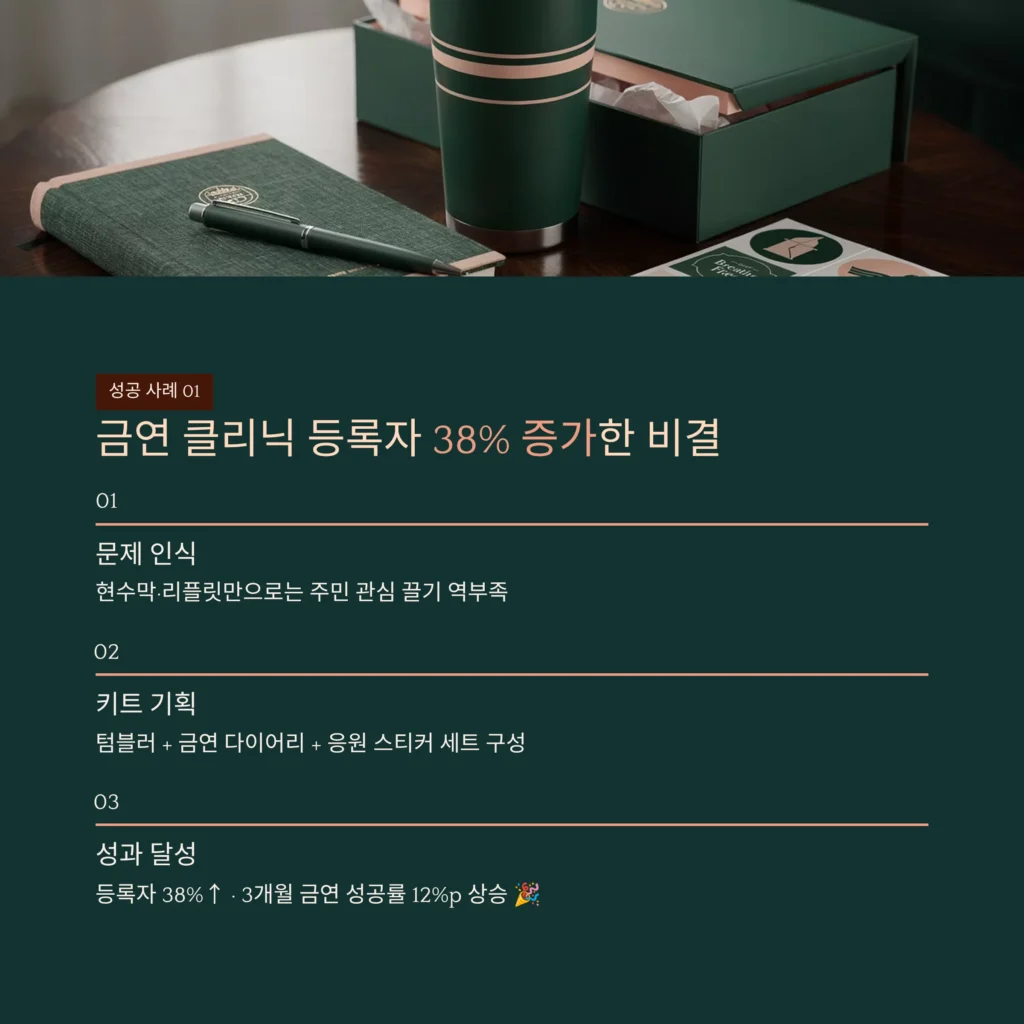 보건소 홍보물품 금연 클리닉 판촉물