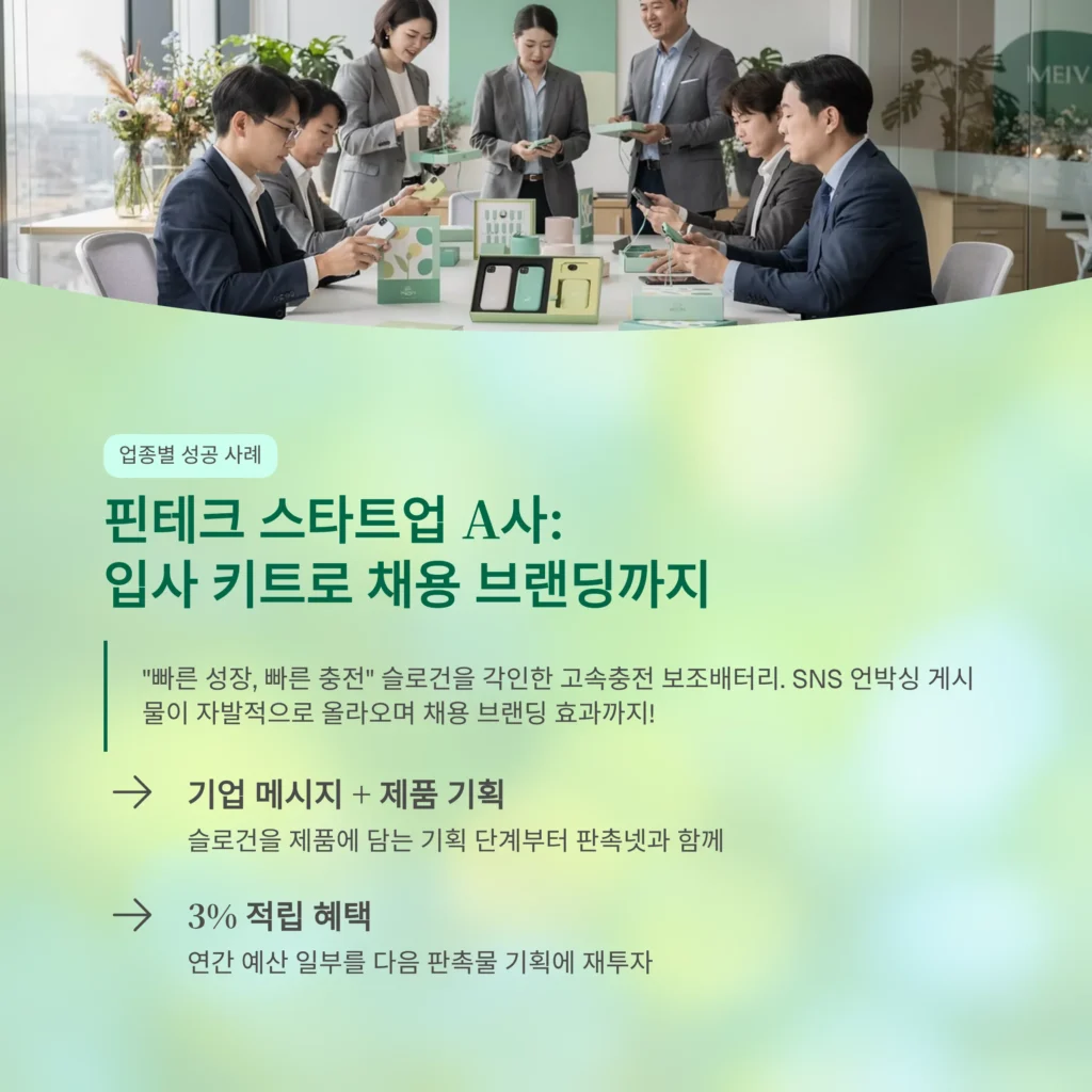 보조배터리 판촉물 웰컴키트 로고 인쇄 제작