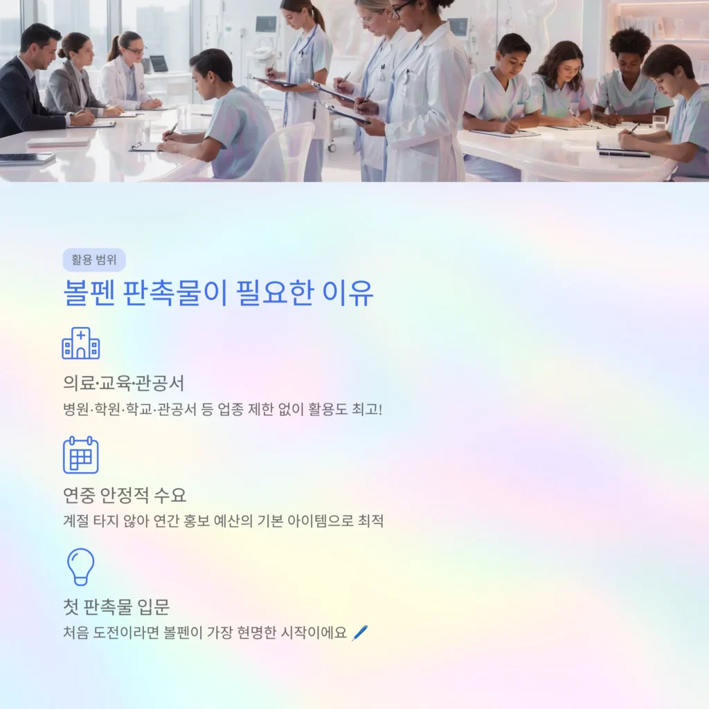 볼펜 판촉물 제작 저렴한 홍보물품 추천