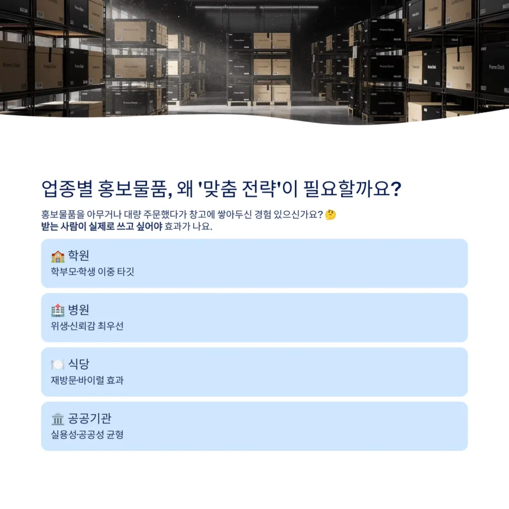 홍보물품 제작 소량제작 대량제작 저렴한 곳